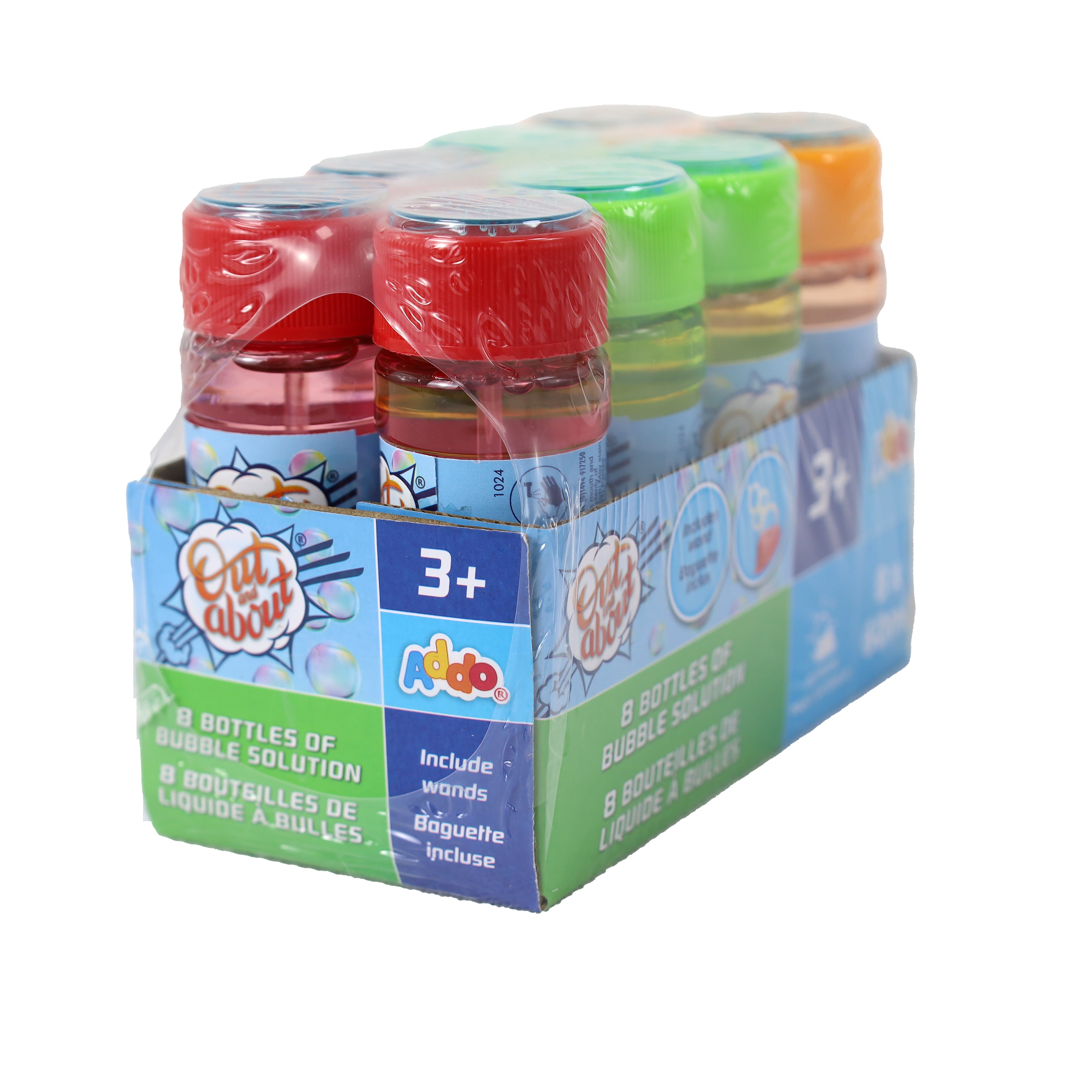 Addo Oa Bubble Solution (8x60ml)