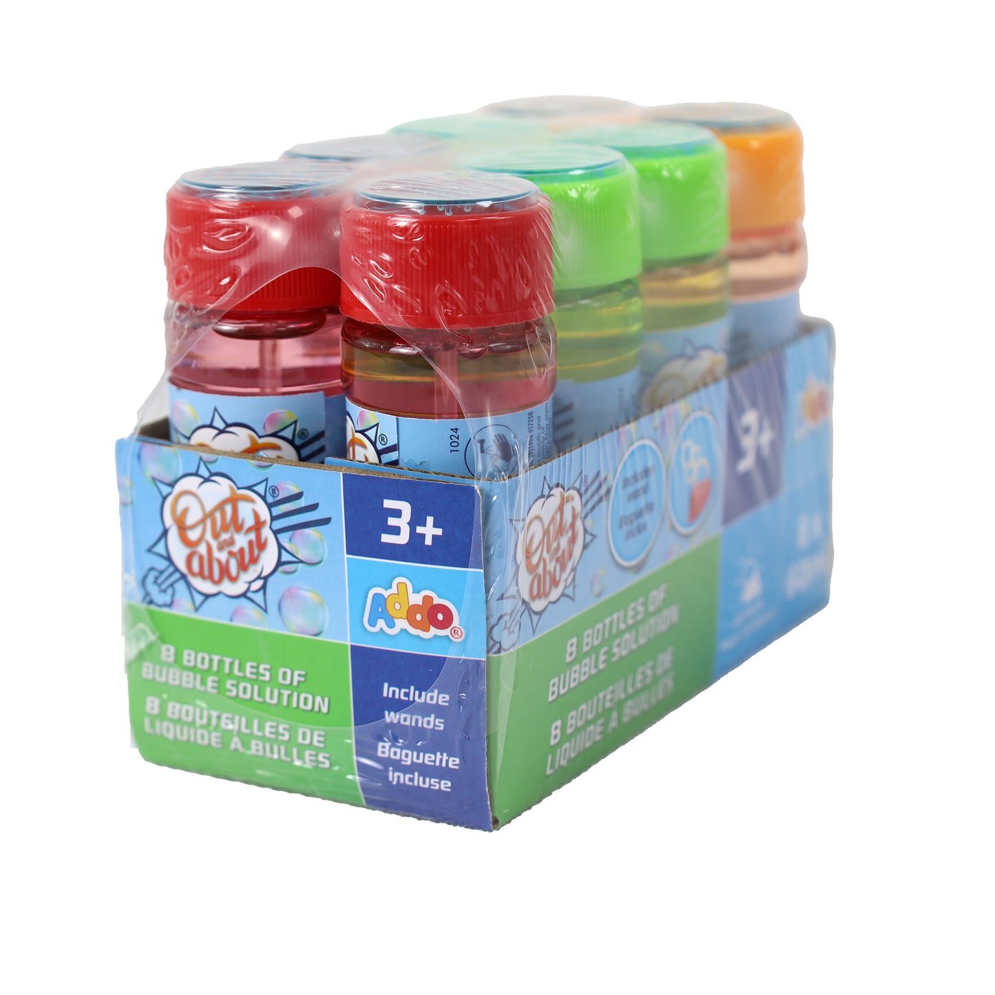 Addo Oa Bubble Solution (8x60ml)