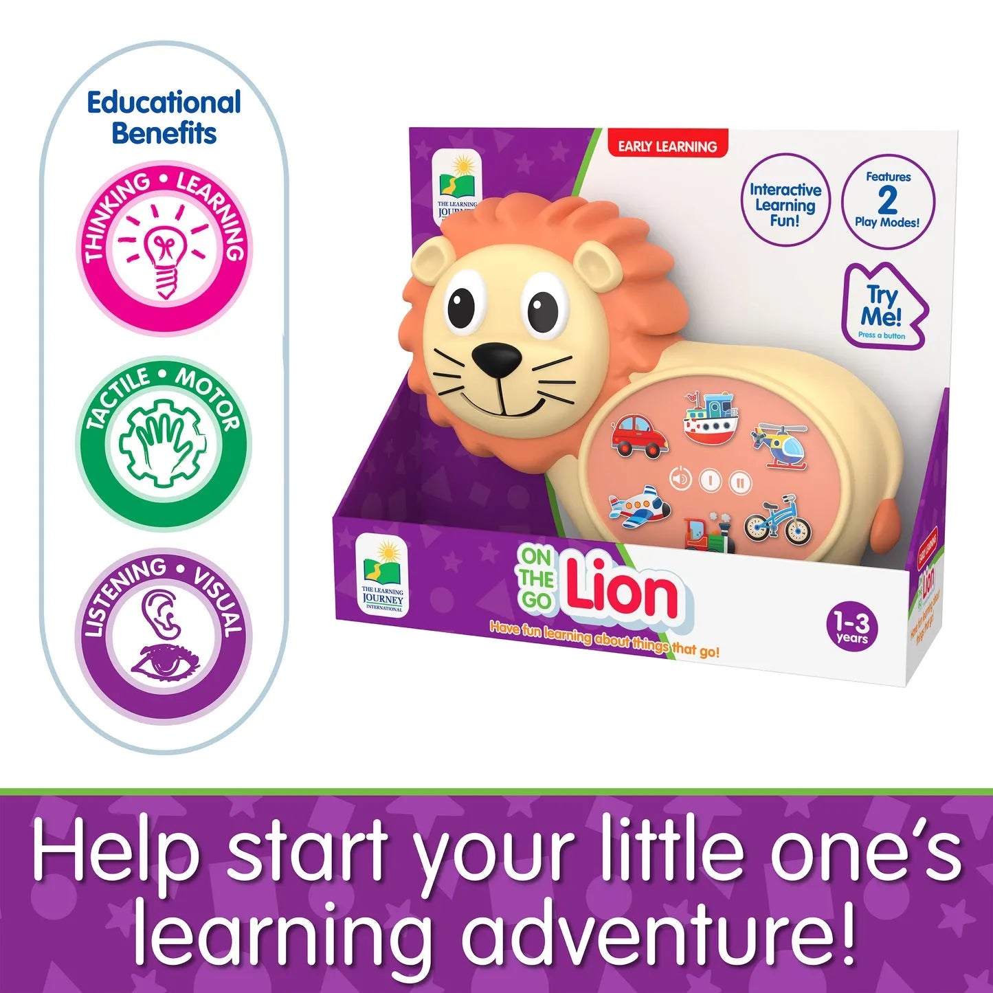 The Learning Journey Early Learning On The Go Lion