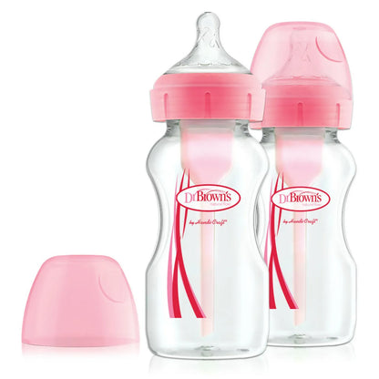 Dr. Brown's Wide Neck Options + Bottle (270ml) - Pack of 2