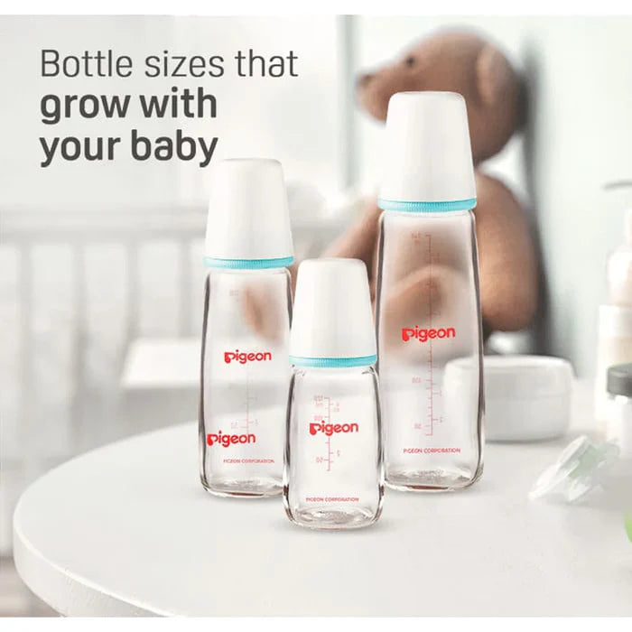 بيجون زجاجة رضاعة بلاستيكية مرنة برقبة نحيفة (120ml)