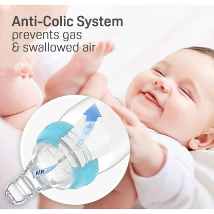 بيجون زجاجة رضاعة بلاستيكية مرنة برقبة نحيفة (120ml)