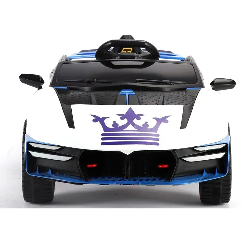 Orbic Kids Motor Electric Car With Remote Control (White)