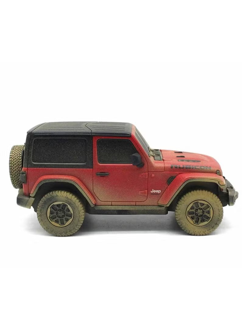 Rastar R/C Jeep Wrangler Rubicon Muddy Version – 1:24 Scale