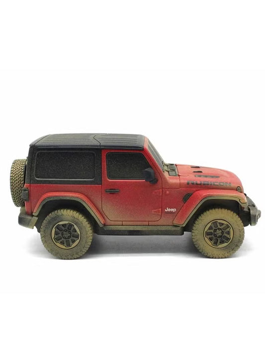 Rastar R/C Jeep Wrangler Rubicon Muddy Version – 1:24 Scale