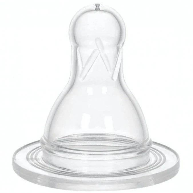 Wee Baby Silicone Spare Round Teat For Bottle (0-6M)