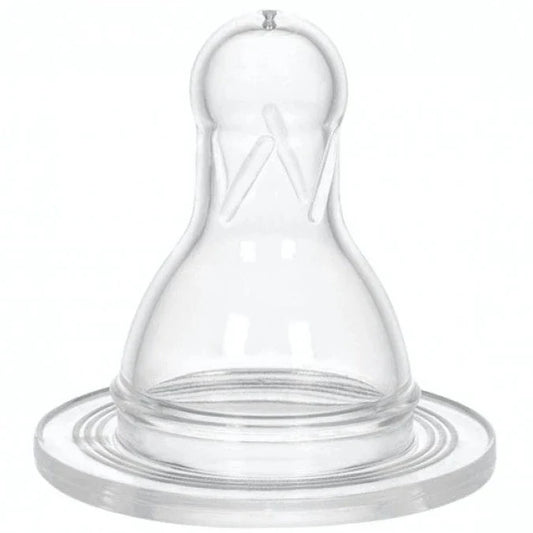 Wee Baby Silicone Spare Round Teat For Bottle (0-6M)