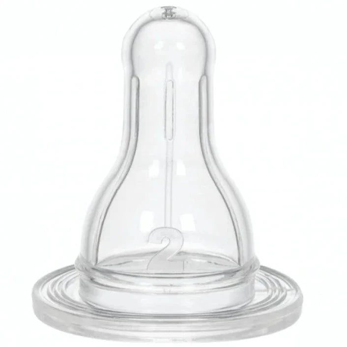 Wee Baby Silicone Spare Round Teat For Bottle (6-18M)