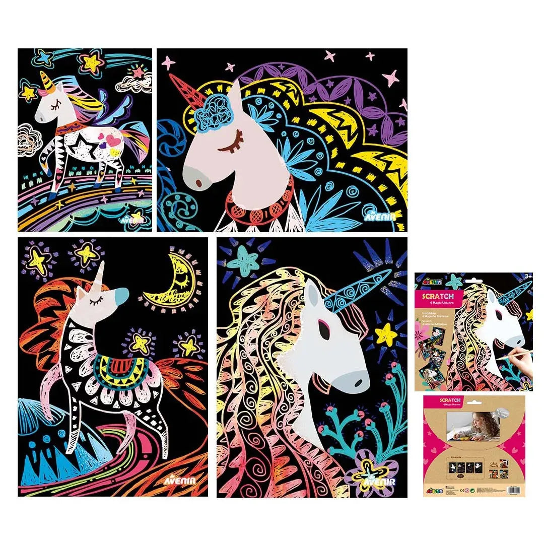 Avenir Scratch Magic Unicorn