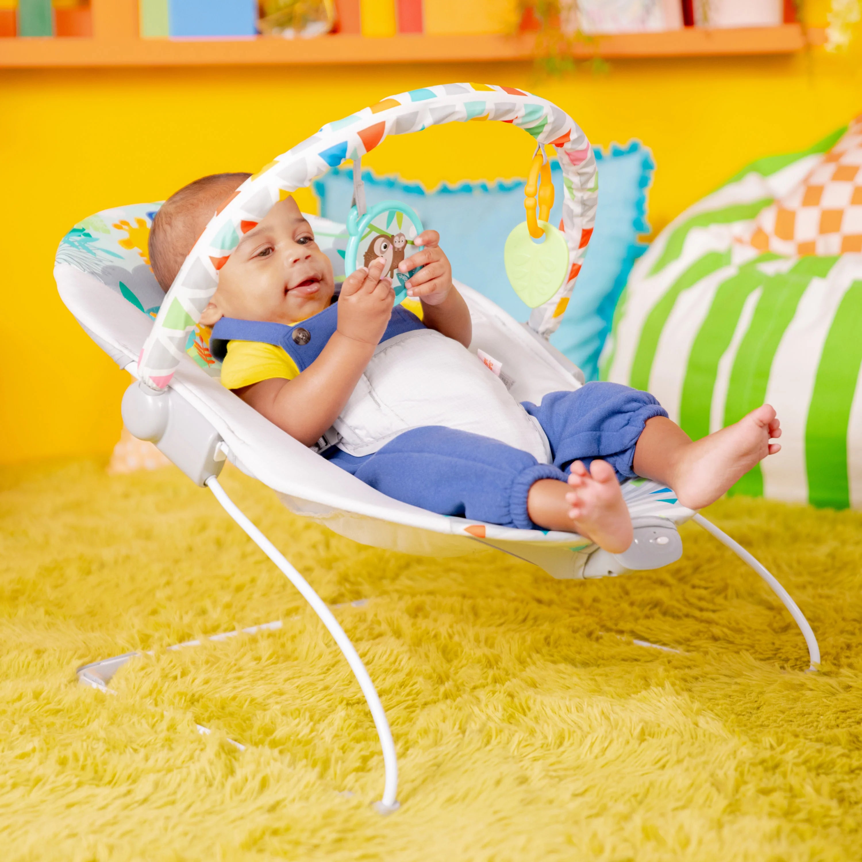 Bright Starts Safari Fun™ Vibrating Bouncer