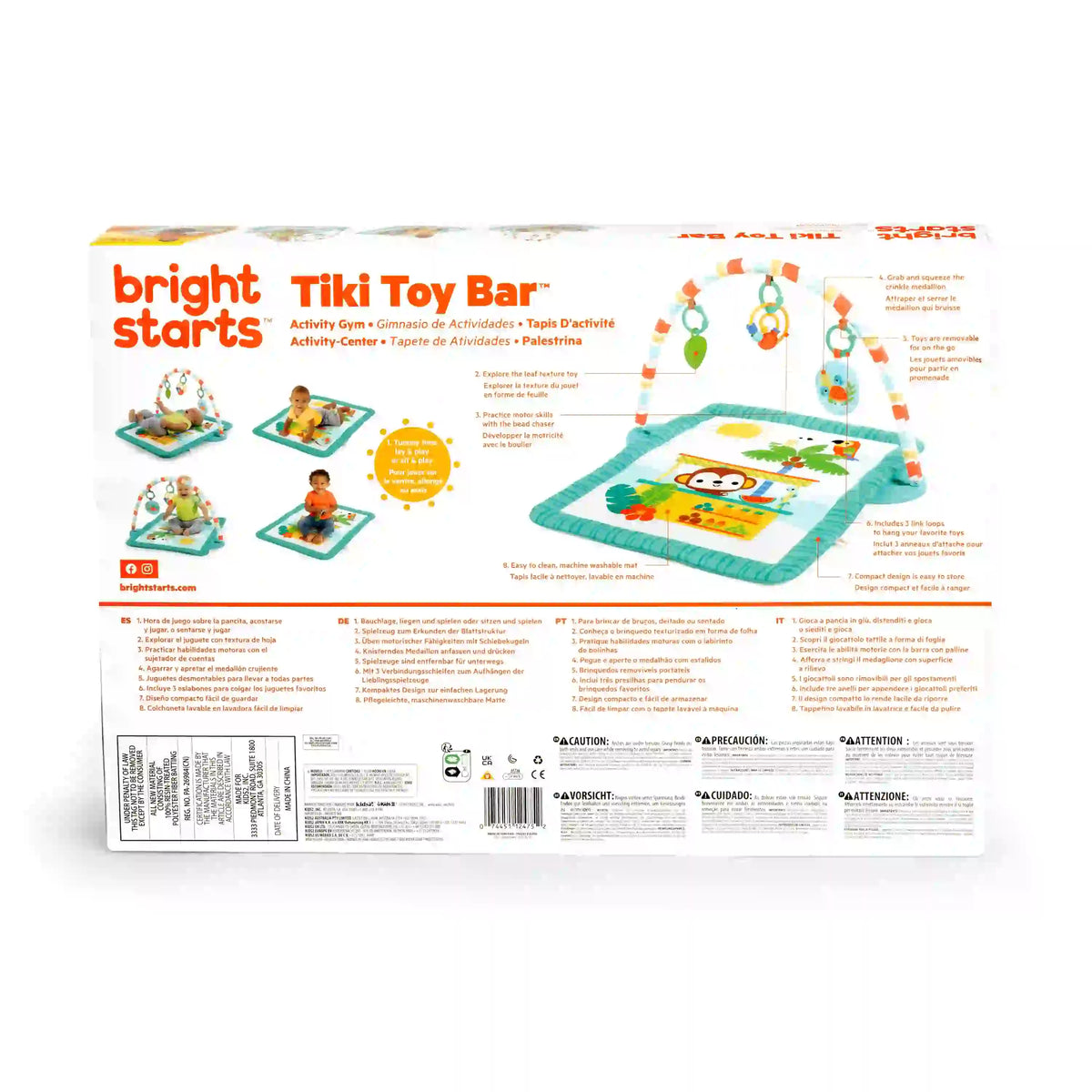 Tiki - Toy Bar Activity Gym - Multicolor