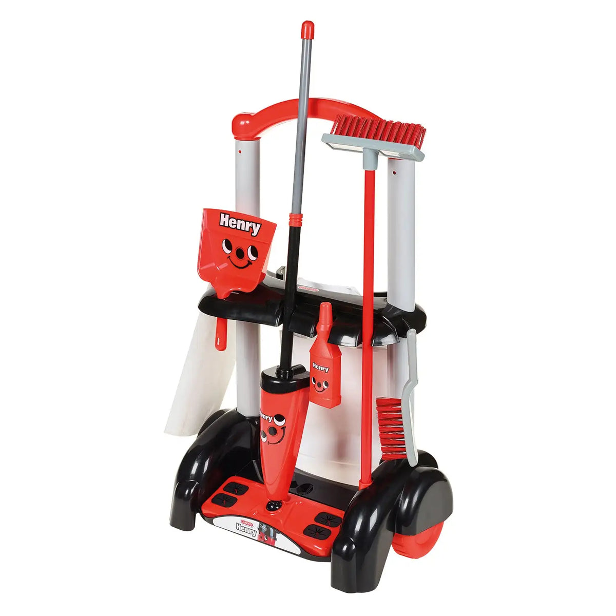 Casdon - Henry Cleaning Trolley Toy - Red