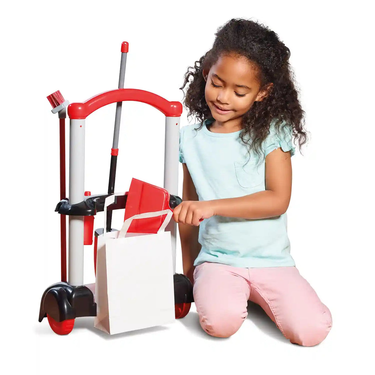 Casdon - Henry Cleaning Trolley Toy - Red