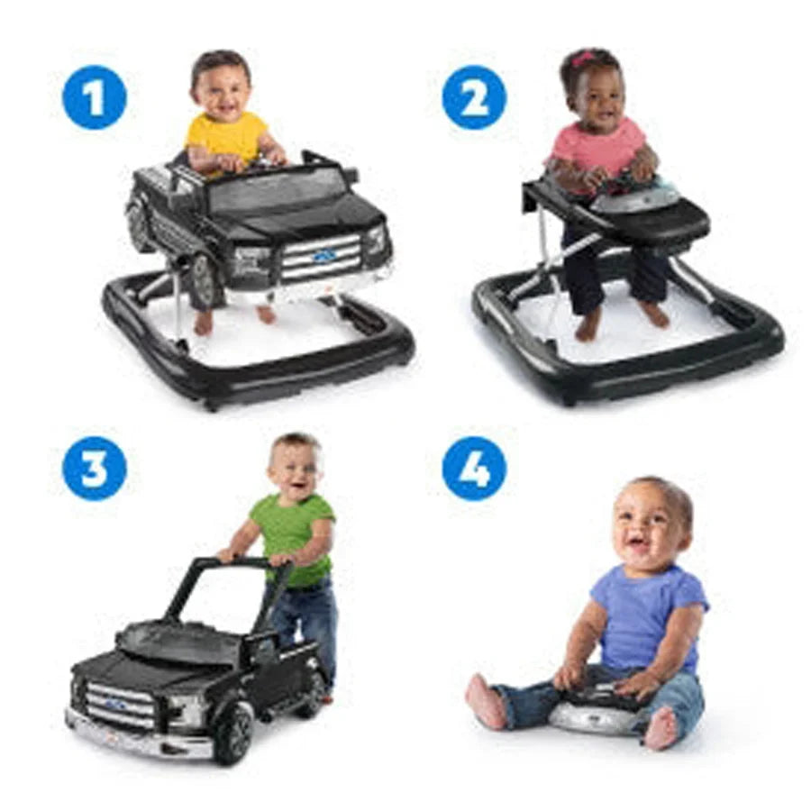 Bright Starts - Ford F-150 Ways to Play 4-in-1 Walker - Agate Black