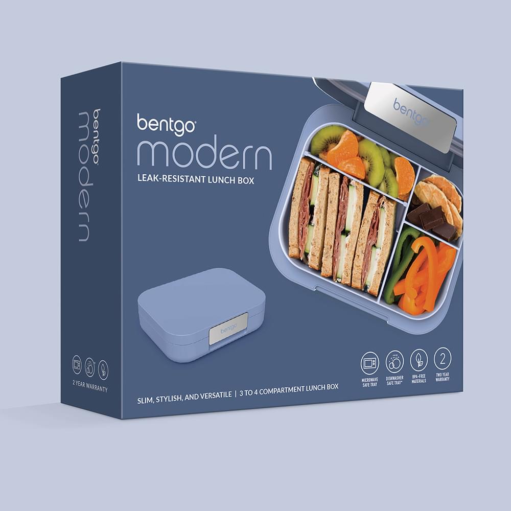 Bentgo Modern Adult Lunchbox (850ml, Dusk Blue)