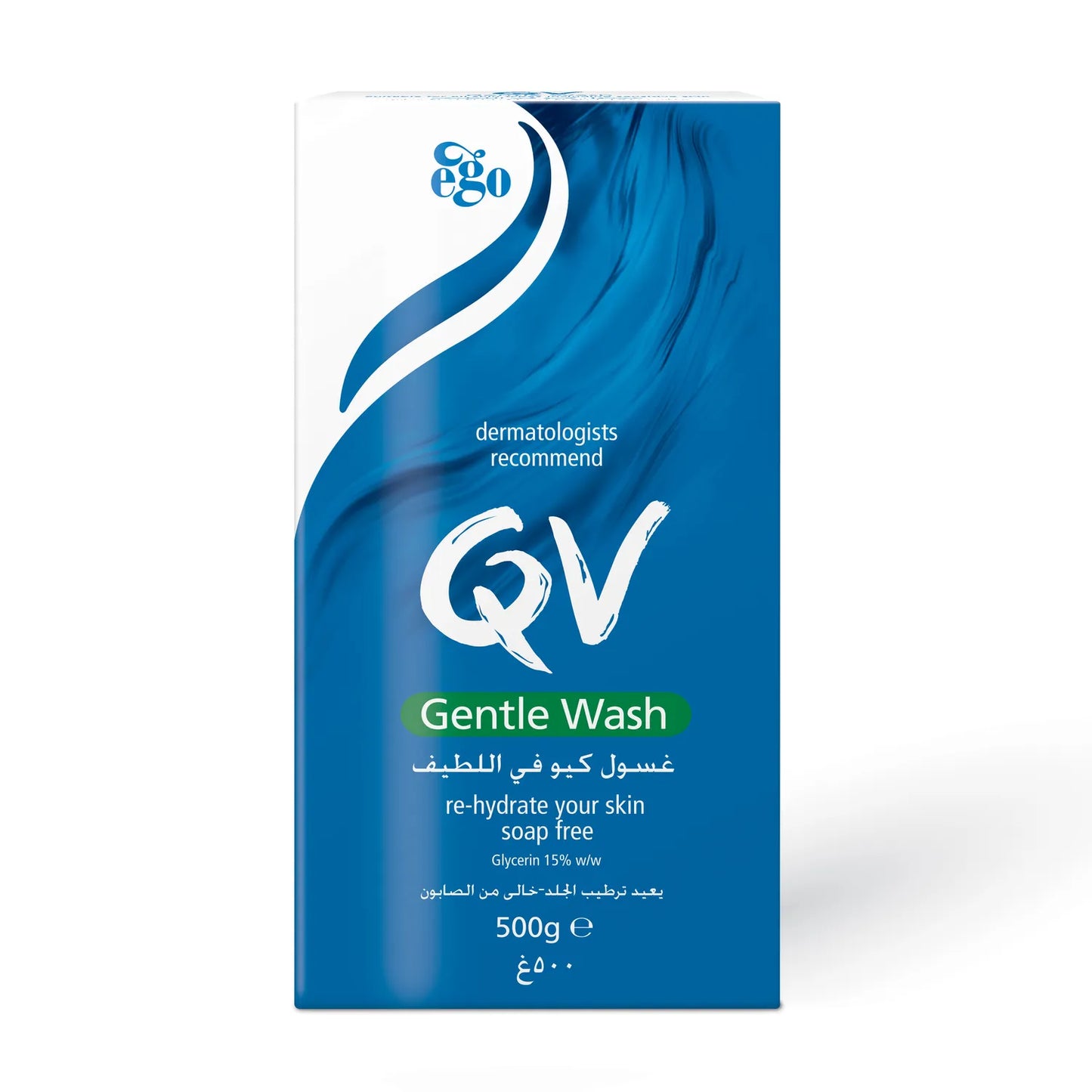 غسول لطيف من QV ‏(500ml)