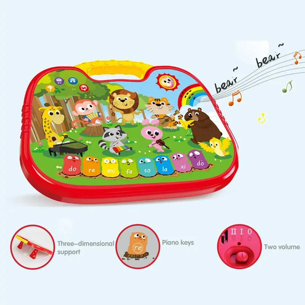 Five Star - Learning Fun Amazing World of Animals Finger Reader Educational Toy with Lights & Sounds