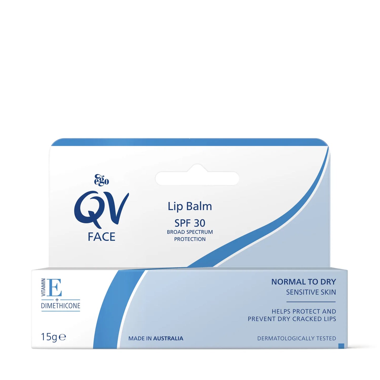 بلسم شفاه كيو في للوجه واسع الطيف بعامل حماية من الشمس SPF30‏ (15g)