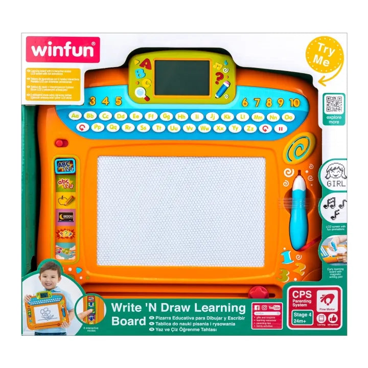 Winfun  Write and Draw Learning Board