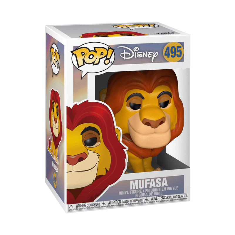 Funko Pop! - Disney The Lion King Mufasa Vinyl Figure - 10.5 cm