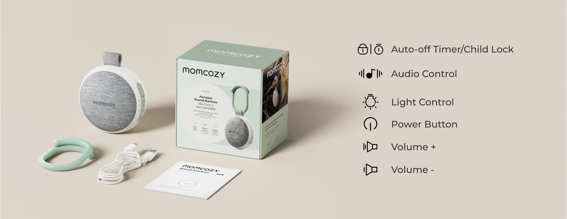 Momcozy Portable Sound Machine