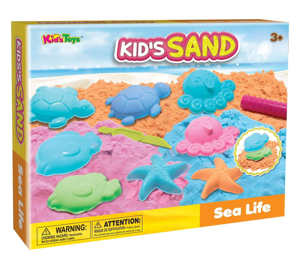 Kids Toys - Magic Sand Sea World Creative Sensory Play Set