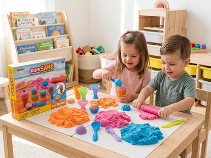 Kids Toys - Magic Sand Box Sensory Play Set - 750g