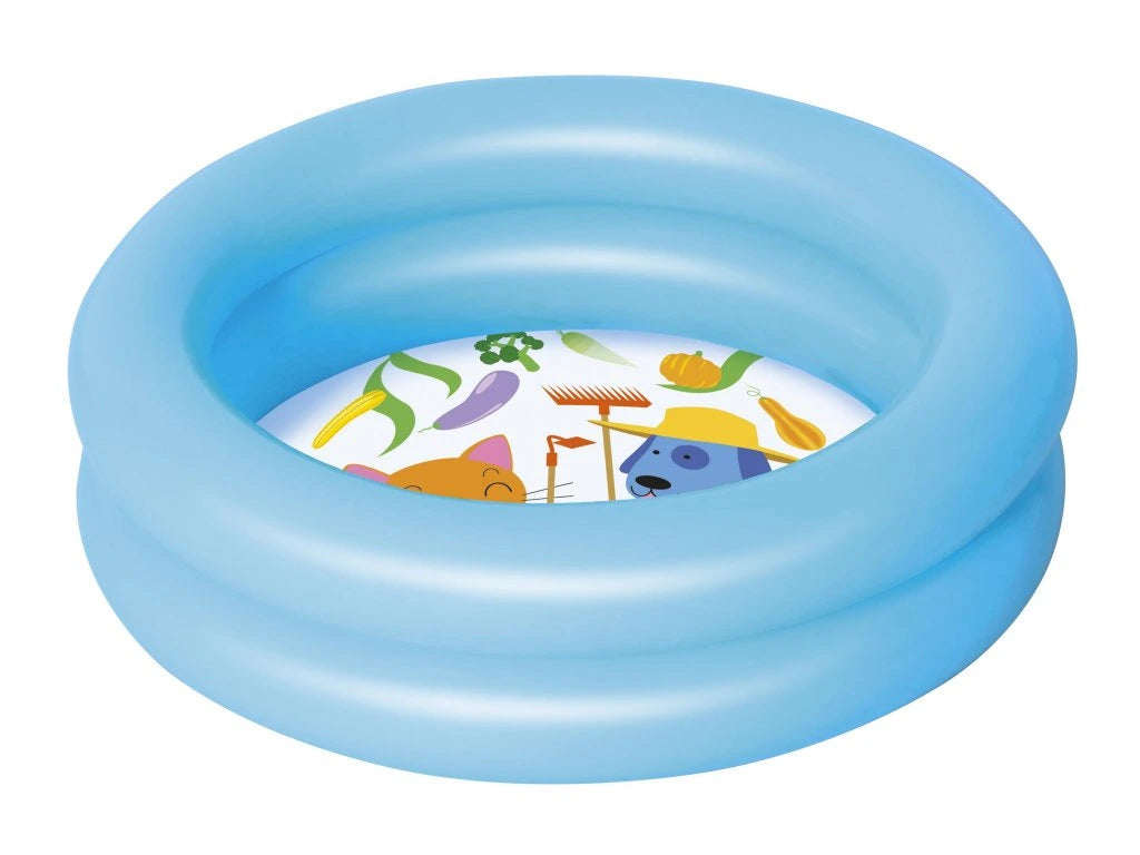 Bestway Round 2 Ring Kiddie Pool (Φ61cm x H15cm)