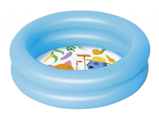 Bestway Round 2 Ring Kiddie Pool (Φ61cm x H15cm)