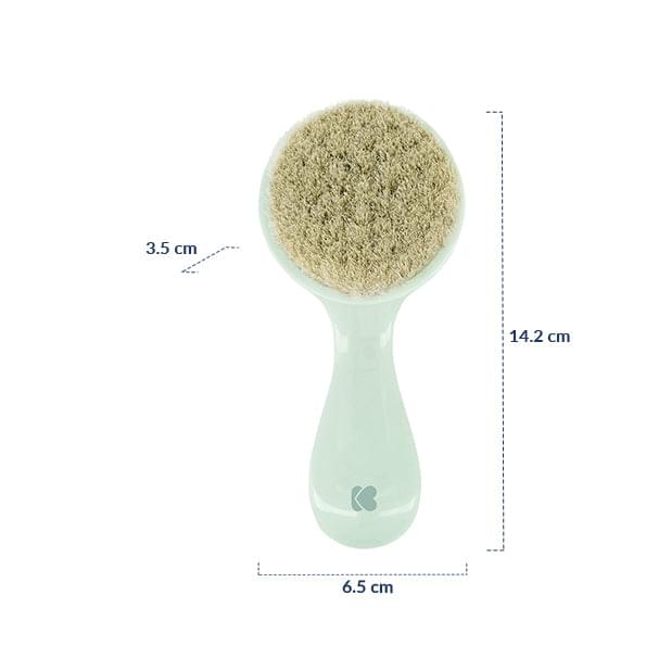 Kikkaboo - Savanna Hair Brush & Comb Set - Mint