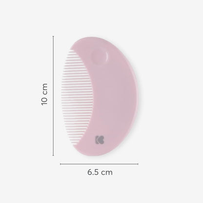 Kikkaboo - Hedge Hugs Comb & Brush With Natural Bristles - Pink