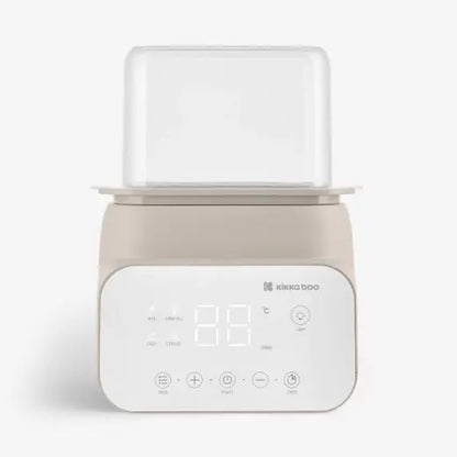 Kikkaboo - Handy 4-In-1 Double Baby Bottle Warmer & Sterilizer - Beige