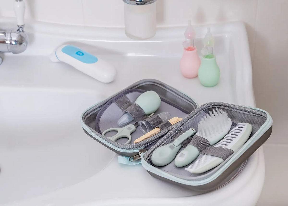Kikkaboo - Baby Grooming Kit - 8 Pc Set
