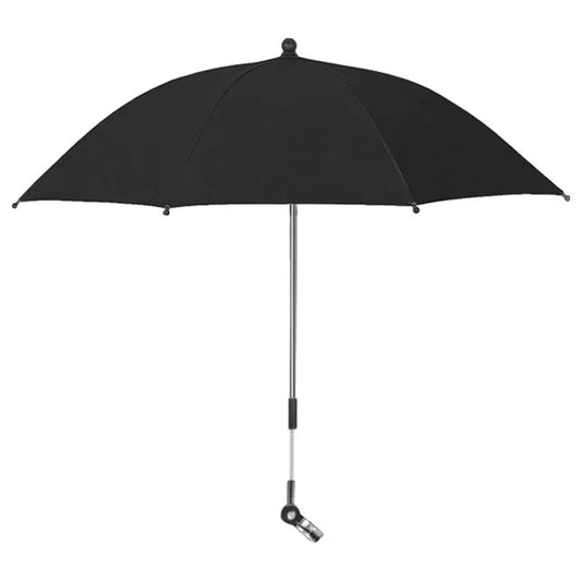 Teknum Universal Stroller Umbrella with Clip – Black