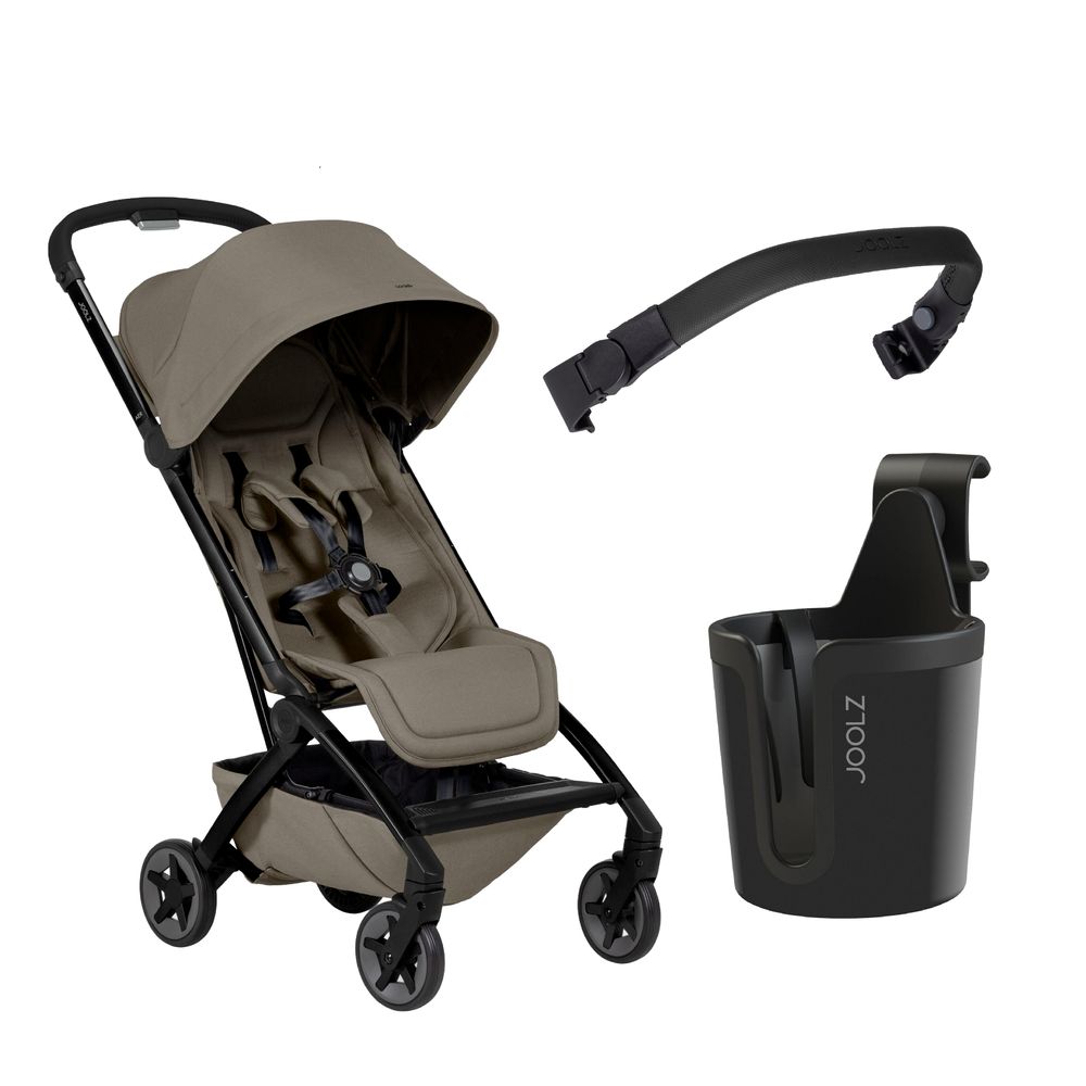 Joolz Aer2 Buggy Stroller with Bumper Bar & Cup Holder