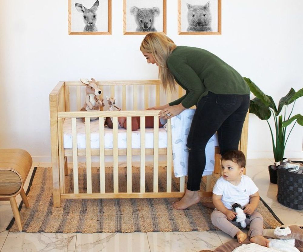 Babyhood Lulu Cot (Beech)