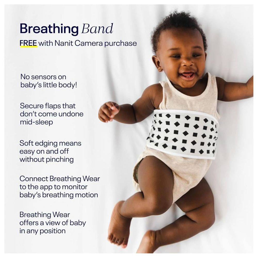 Nanit Pro Baby Monitor Camera with Flex Stand