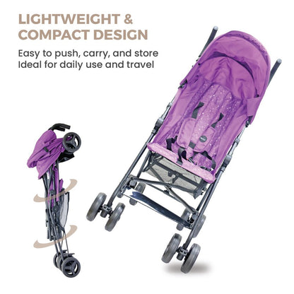 Nurtur Leo Lightweight Stroller Pro With Shopping Basket (6-36months)