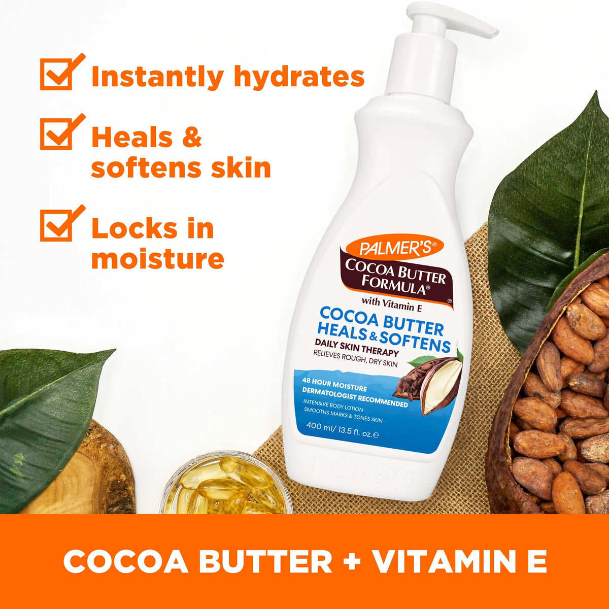 Palmers Coco Butter Lotion With Pump (400ml)