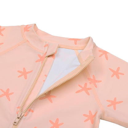 Lassig LSF Short Sleeve Sunsuit (Starfish Peach)