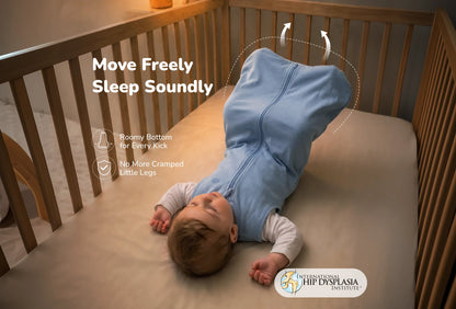 Momcozy Baby Sleep Sack 1.5 TOG (Blue, Medium, 6-12 Months)