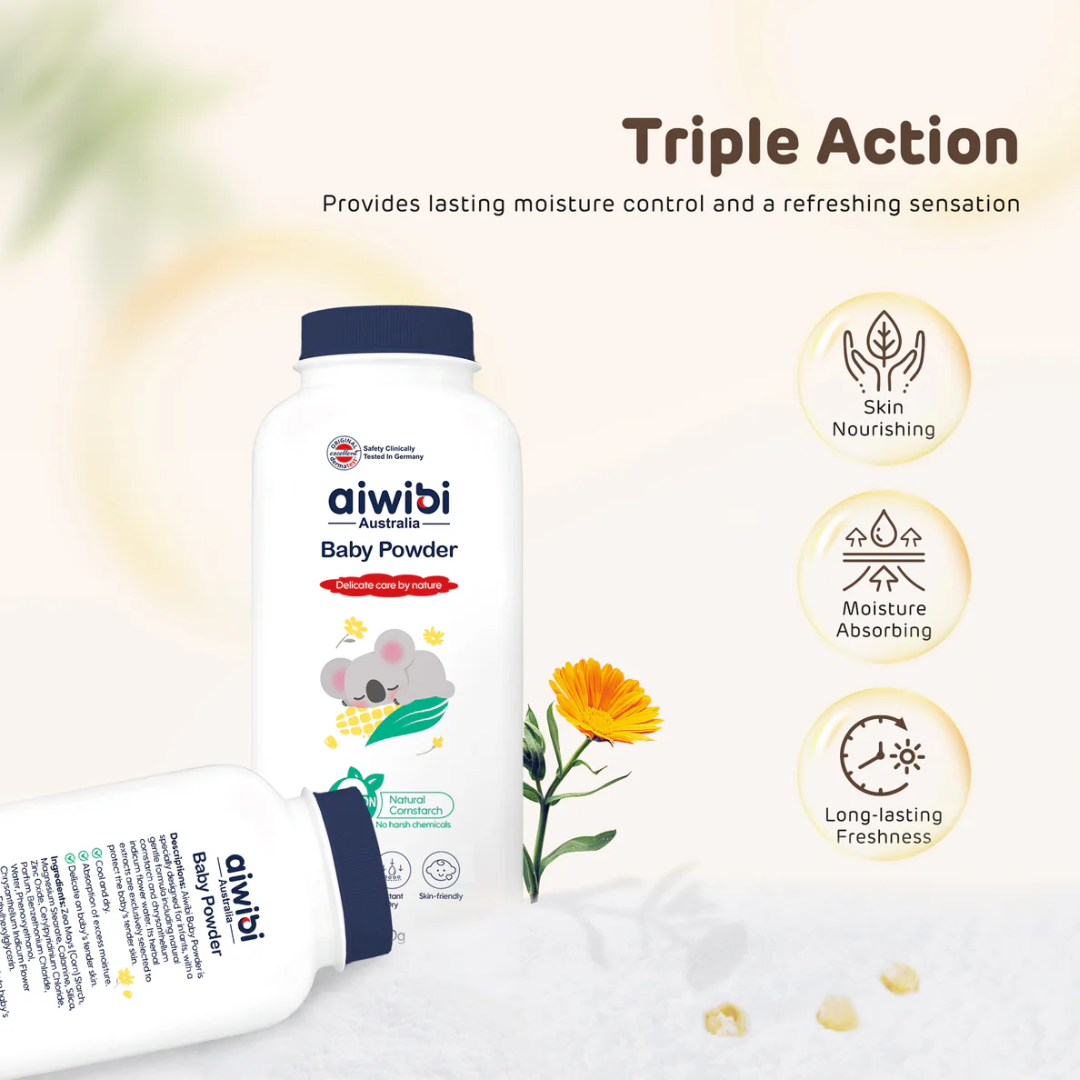 Aiwibi Baby Care Products Powder (200g)