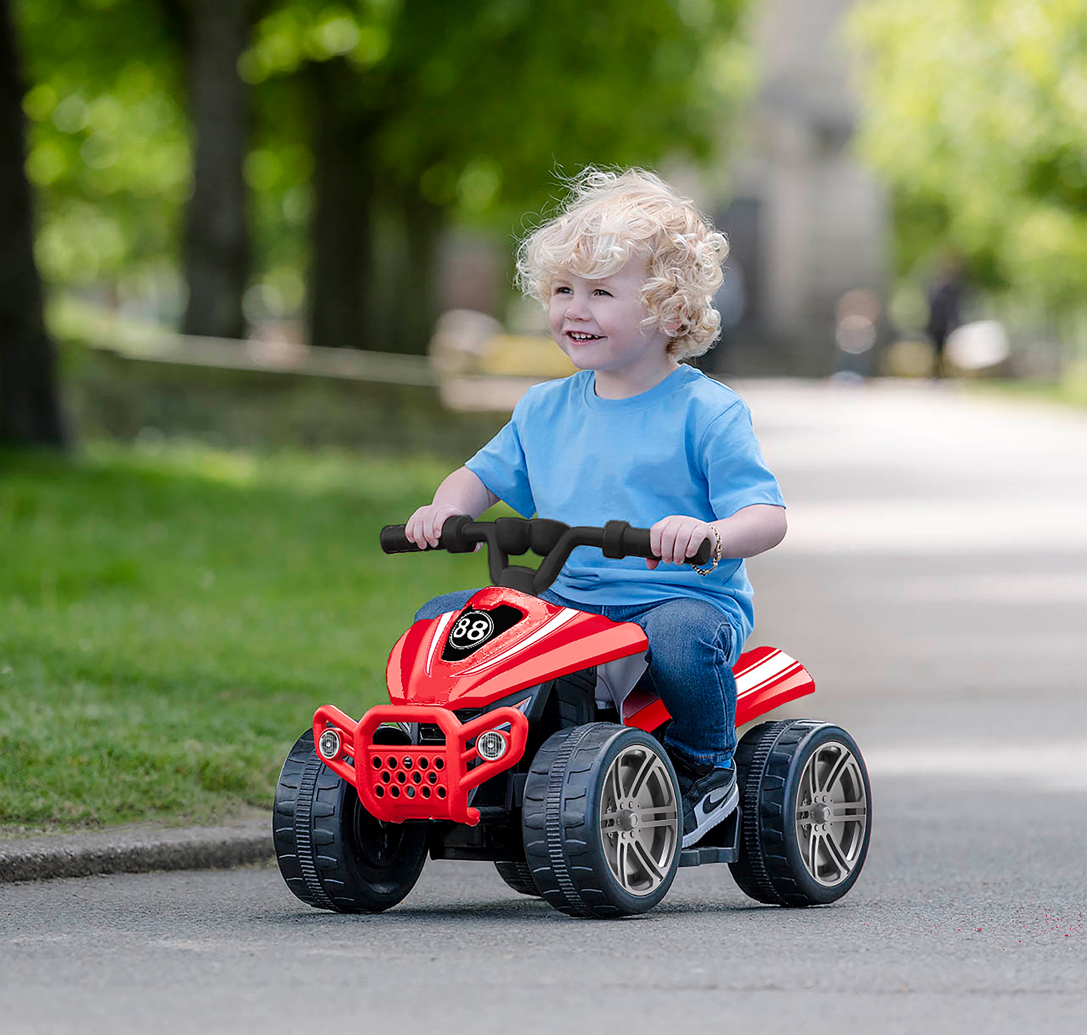 HTI Evo Ride On Quad Bike Turbo 6v