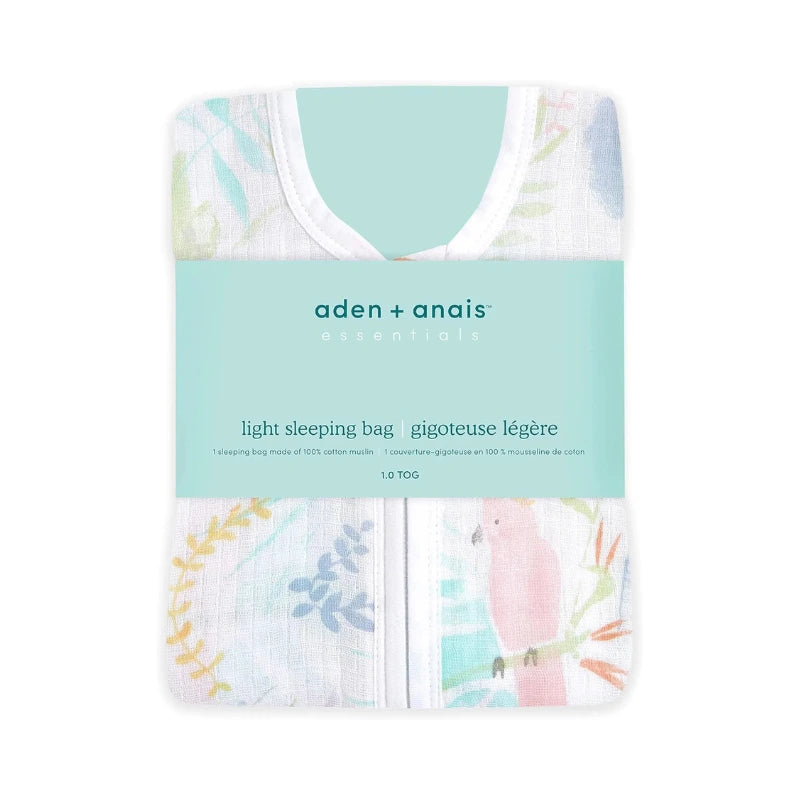 Aden + Anais Essentials Muslin Light Sleeping Bag - Tropicalia