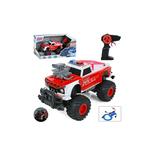 Crazon - 1:16 Neon Monster Furious Detroit Police RC Car