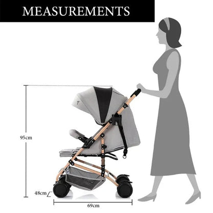 Teknum Reversible Trip Stroller – Grey