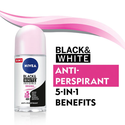 Nivea Female Roll On Black & White (50ml)