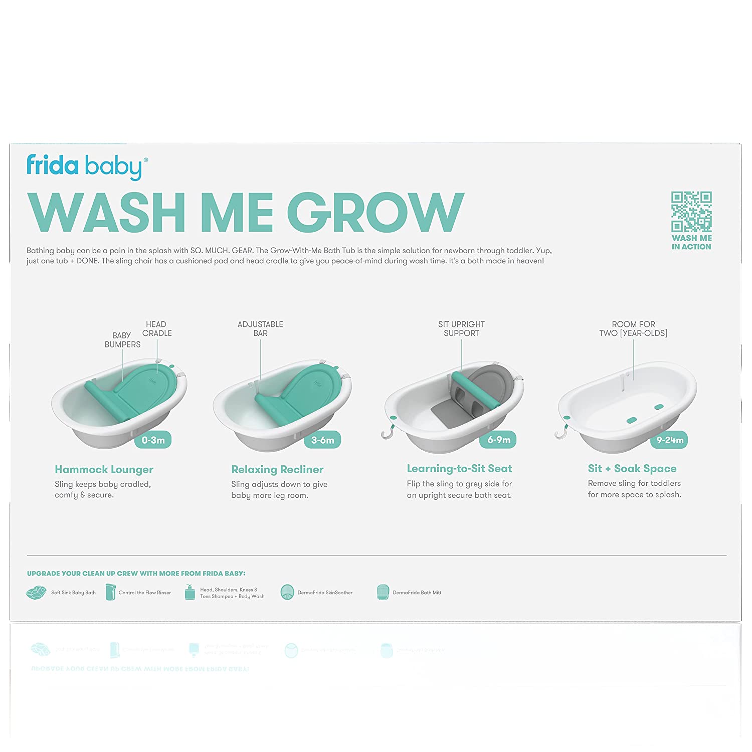 FridaBaby Bath Tub 4 in 1 Grow-with-Me.