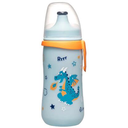 كوب أطفال نيب بغطاء دفع وسحب (330ml)