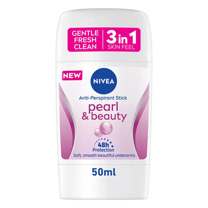 نيفيا مزيل عرق عصا للنساء لؤلؤ وجمال (50ml)